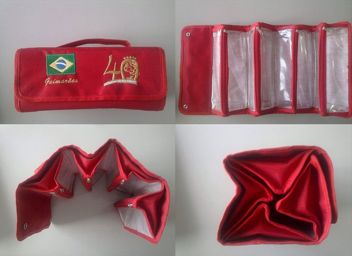 9necessaire 4 divisorias ziper | Maxxi Malotes